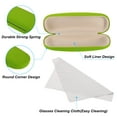 thumbnail image 4 of Uxcell Glasses Case Hard Shell, 2Pack Eyeglass Case Eye Glasses Case Hard Protector Concise for Women Men Glasses, Green, 4 of 7