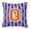 Multicolor, variant on Carolines Treasures CJ1081-QPW1414 Letter Q Football Maroon & Gold Fabric Decorative Pillow