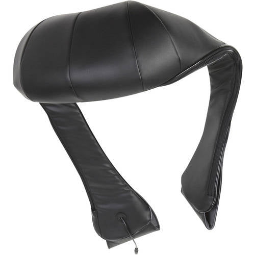 Best Buy: NuvoMed Shiatsu Lumbar & Neck Massage Pillow Black SLM-6
