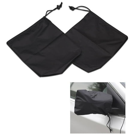 2Pcs Car Snow Mirror Cover, MINI-FACTORY Auto Side Mirror Ice / Snow / Frost Guard Protector Keeping Snow Ice off from Mirror - (Best Way To Get Ice Off Your Car)