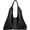 Black, variant on Soft Tote Bags for Women Handbag Retro PU Leather Crossbody Bag Slouchy Shoulder Purses Large Capacity