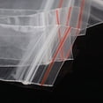thumbnail image 2 of 200Pcs Zip Lock Bags Resealable Packaging Bags 2.3x1.5" Zip Plastic Poly Bags Rectangle Top Seal Bags Clear Mini Reusable Bags, 2 of 4