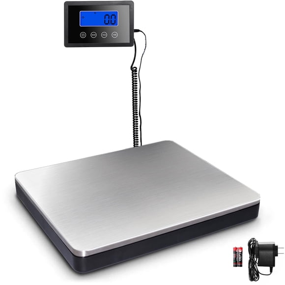 Fuzion Shipping Scale for Packages Small Business - 440lb x 0.1lb Digital Postal Scale for Packages, Shipping Package Scale, Postage Scale, Postal Sc
