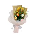 thumbnail image 3 of Ramo de ganchillo tejido a mano, flores artificiales, arreglo Floral de flores de ganchillo, regalo de cumpleaños, decoración duradera para el hogar Rosa, 3 of 8