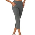 thumbnail image 1 of Women's Yoga Pants Flared High Waisted for Work and Exercise, 1 of 5