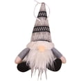 thumbnail image 2 of Christmas Gnome Ornaments, Tree Hanging Doll Decorations, Red, 2 of 3