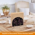 thumbnail image 6 of Yayeee Napkin Holder for Table Set of 2 Kitchen Paper Tissue Organization, Dark Gothic Floral, 6 of 8