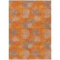 thumbnail image 2 of Addison Rugs Chantille Indoor/Outdoor Transitional Circles Orange Washable Rectangle Rug, 10' x 14', 2 of 6