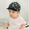 thumbnail image 2 of Discount! Fdelink Baseball Hat Sun UV Protection Hat Baby Sunhat Adjustable Trucker Flat Eaves Beret Baseball Cap Toddler Summer Hats black, 2 of 8