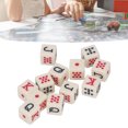 thumbnail image 1 of Alphabet Toy, 12pcs Role Playing Portable Entertaining Alphabet  Game Toy Interesting  For Bar, 1 of 8