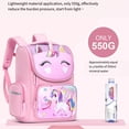 thumbnail image 4 of Mochila Escolar Para Niños , Escuela Primaria , Estudiantes , Reducción De Carga , Protección De Columna Vertebral 1-3-6 Grado , Linda Bolsa Espacial, 4 of 4