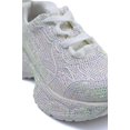 thumbnail image 3 of Tenis Sneakers con Brillo Casual para Mujer Princess White, 3 of 4