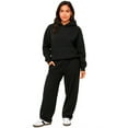 thumbnail image 3 of SPXTREME Women's Tracksuit Set 2 Piece Hoodie Sweatpants Lounge Oversized Sweatsuits Fall Outfits, 3 of 11