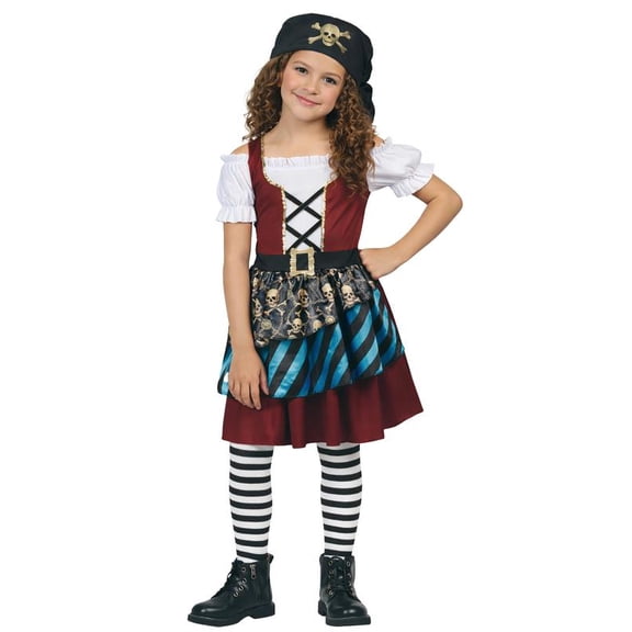 Pirate Cutie Family Matching Costume for Children, Girls, Medium (7/8), by Way to Celebrate