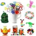 thumbnail image 3 of Juego de juguetes para niños DIY de 1200 piezas, rompecabezas para niños, bolsa de material hecha a mano, 3 of 5
