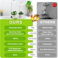thumbnail image 4 of Grow Lights for Indoor Plants LED Full Spectrum Halo Plant Light Height Adjustable Growing Lamp with Detachable Base H H H Timer Brightness Ideal for Small Plants, 4 of 7