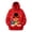 Red, variant on Pet Hoodie With Cat Dog Pouch Christmas Pet Carrier Costume Oversized Fall Winter