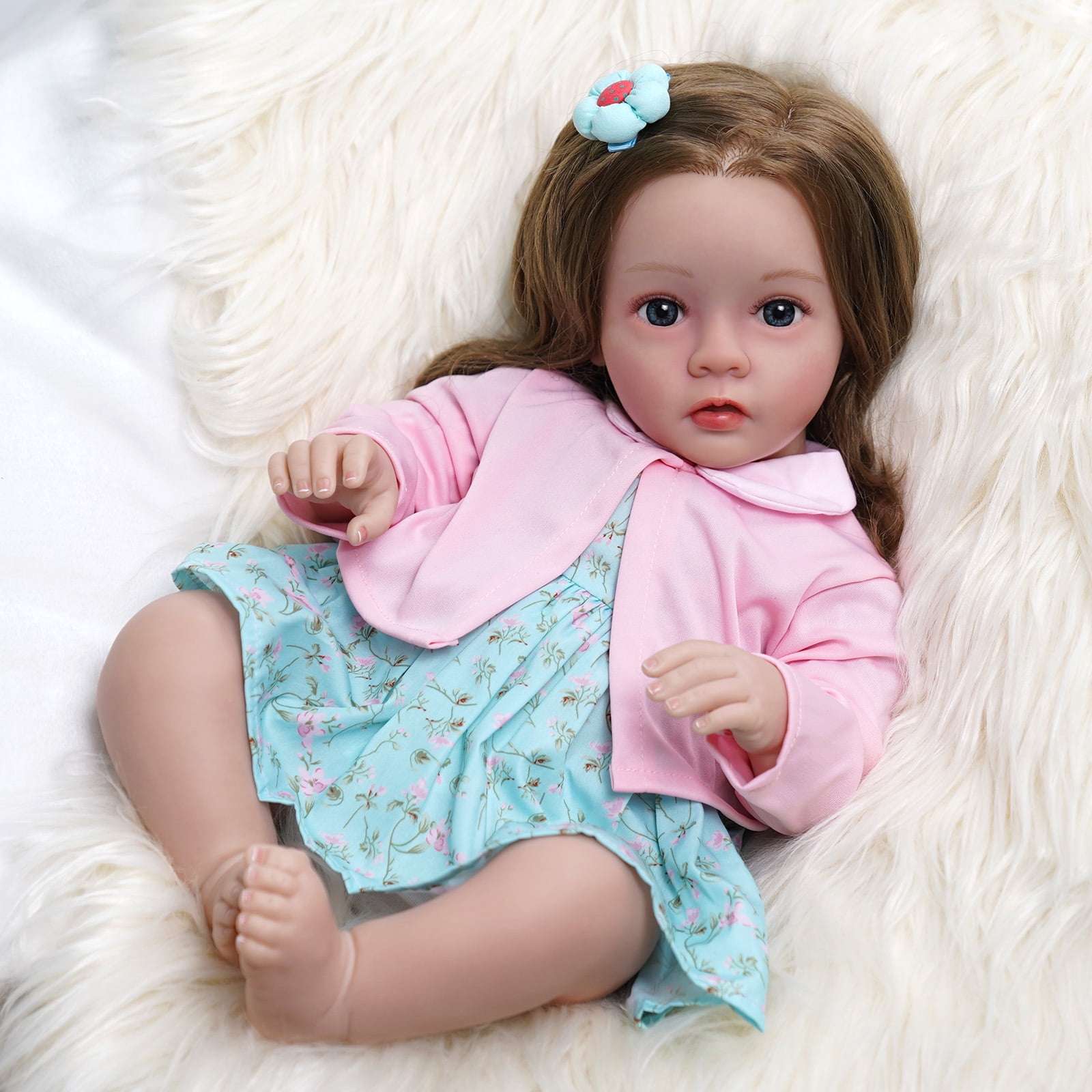BABESIDE Lifelike Reborn Baby Dolls 20 inch Realistic Newborn Baby