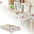 thumbnail image 1 of 137x183cm PEVA Film Composite Tablecloth for Round and Rectangular TV Cabinets Square and Coffee, 1 of 4