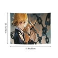 thumbnail image 6 of Hunter X Hunte kurapika Tapestry Anime Poster Large Background Wall Art Bedroom Wall Decor for Birthday Party 80x60in, 6 of 8
