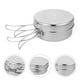 thumbnail image 4 of 1 juego de ollas y sartenes para acampar, utensilios de cocina de acero inoxidable para acampar, utensilios de cocina para acampar, 4 of 6