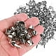 thumbnail image 5 of 200 piezas de tachuelas de pies planos de plata DIY bolsas de equipaje de cuero bolsos accesorios artesanales 12mm, 5 of 14