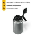 thumbnail image 2 of RTIC Half Gallon Ceramic Lined Insulated Outback Water Bottle Jug, Leak Proof, Stainless, 2 of 5