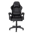 thumbnail image 4 of CorLiving Ravagers Vinyl PVC Fabric Ergonomic Adjustable Height Gaming Chair for Adults, 4 of 9