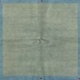 thumbnail image 1 of Ahgly Company Machine Washable Indoor Square Abstract Dark Sea Green Area Rugs, 6' Square, 1 of 7
