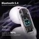 thumbnail image 4 of Audifonos Deportivos Monster E62-P Violeta Oscuro Earbuds Inalambricos Bluetooth Gamer Impermeable Ipx6 con Micrófono Hd Integrado, 4 of 6