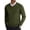Army Green, variant on Men's V Neck Dress Sweater Slim Fit Business Casual Dressy Sweater Shirts Long Sleeve Soft Basic Pullover Sweater Red Black Grey Diamond Pattern