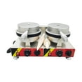 thumbnail image 1 of INTBUYING Commercial Electric Ice Cream Cone Machine Electric Waffle Maker Dual Baker Iron, 1 of 9