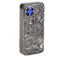Fashionable Stylish Pattern Dual Arc Charging Lighter Touching Sensing