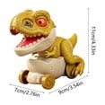 thumbnail image 3 of Yannianjz Toys Under $5, Inertial DinosaurToyCar, Push and Go Friction Powered Vehicle, Plastic Stunt Car forKidsToddlers BoysGirls, 3 of 6