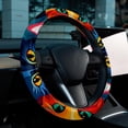 thumbnail image 6 of Cat 14.5 Inch Printing PVC Leather Auto Accessories Car Wheel Cover Steering Wheel Covers, 6 of 6