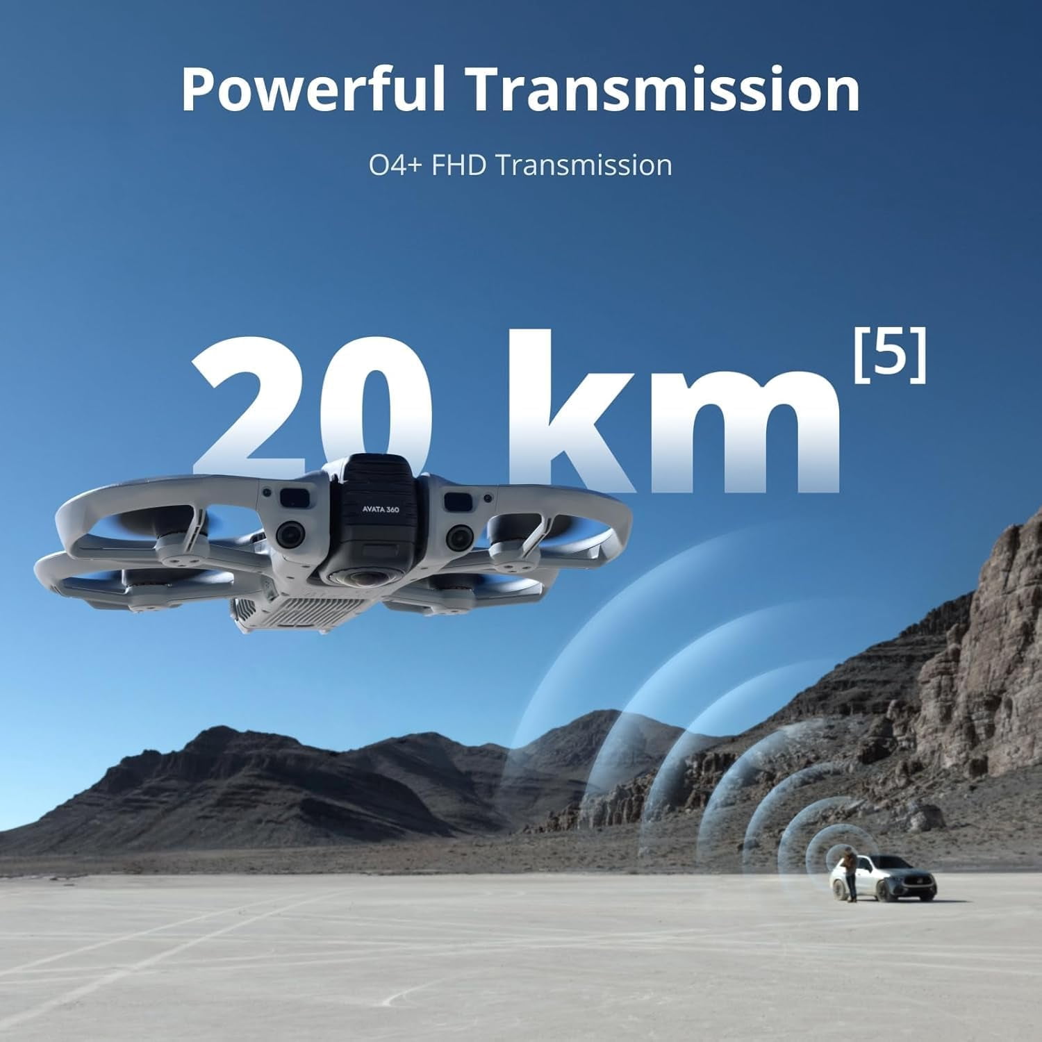 DJI Avata 360 (RC 2), 360° Drone With 1-Inch 8K 360° Imaging for FPV & Aerial Filming, Includes RC 2 With a Built-In Screen for Precise Control, 1 year NYC Care