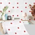 thumbnail image 1 of Papel tapiz adhesivo 3D de 70x100cm, autoadhesivo para decoración de sala de estar, decoración moderna del hogar, pegatinas de pared impermeables DIY, 1 of 5