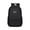 Black, variant on Light Pink Backpack for Women Men, Polyester School Bag with Laptop Compartment, Multi-Pocket Daily Carry Rucksack for College Commute Travel
