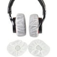 thumbnail image 5 of TRIANU 100Pcs Non-Woven Sanitary Headphone Ear Cover, Disposable Super Stretch Covers Germproof Deodorizing and Washable, for Most on Ear Headphones with 8.5~10cm Earpads (White), 5 of 7