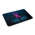 thumbnail image 2 of Daiia Two Human Hands are Holds Pink Ribbon Awareness Front Door Mat, Heavy Duty Durable Welcome Mat for Outdoor Indoor, Dirt Trapper Waterproof Super Absorbent Door Mat, 16" x 24", 2 of 9
