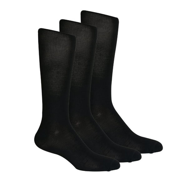 Calcetas de compresión Hombre IdealFit Color negro 3 pares