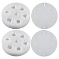 thumbnail image 3 of 2 Pcs Moules à dés en Silicone 7 Formes Ensemble de Moules à dés en Résine Facile à Démouler Moule à dés Polyvalent Réutilisable pour Fabrication de dés en Résine Époxy, 3 of 11