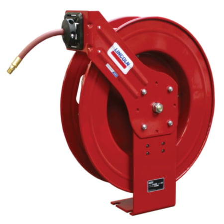 Retractable Air Hose Reel 3/8" x100' Industrial Grade Kink Resistance With USA M 