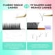 thumbnail image 5 of Extensiones de pestañas NAGARAKU 4D Easy Fan Russian Volume 0.07 mm, 5 of 9