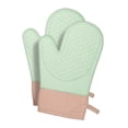 thumbnail image 1 of Guantes para horno resistentes al calor con forro acolchado y manoplas de cocina. extendido, 1 of 9