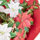 thumbnail image 3 of Tarjeta de felicitación de flores de Poinsettia con sobre, postal de amor Floral, decoración de boda, regalos sorpresa para San Valentín, Día de Acción de Gracias, 3 of 4