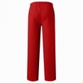 thumbnail image 4 of UAYOTSE Boys Casual Pants Fleece Sweatpants Lightweight Open Bottom Lounge Pants Drawstring Jogger Pants with Pockets,Sizes 13-14 Years, 4 of 5