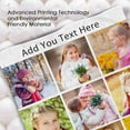 thumbnail image 5 of Custom Best Friends Blanket for Women Personalized Blanket with Photos Text Customized 10 Picture Collages Throw Blanket for Family Adult Kids Couple Birthday Christmas Memorial Gift Blankets, 5 of 5