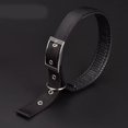 thumbnail image 2 of 1 collar para perro (S, negro), cómodo collar para perro ajustable con hebilla fácil, collar acolchado de nailon resistente para cachorros y mascotas ER, 2 of 5