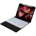 thumbnail image 5 of B011s Clavier Bluetooth Rétroéclairé avec Support Triangulaire et Emplacement pour Stylo compatible Pro 11 2021/2020/2018 & Air 4 10.9 Haute Qualité Cadeau, 5 of 5